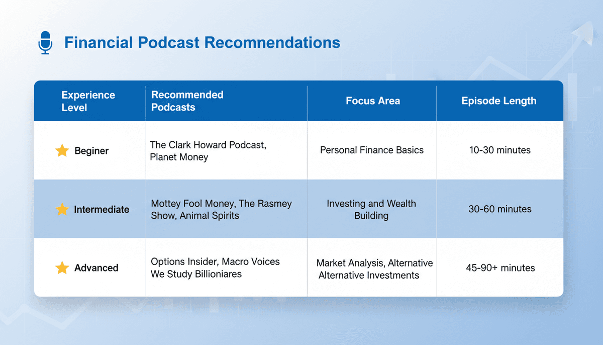 How to Choose Finance Podcasts for Yourself?