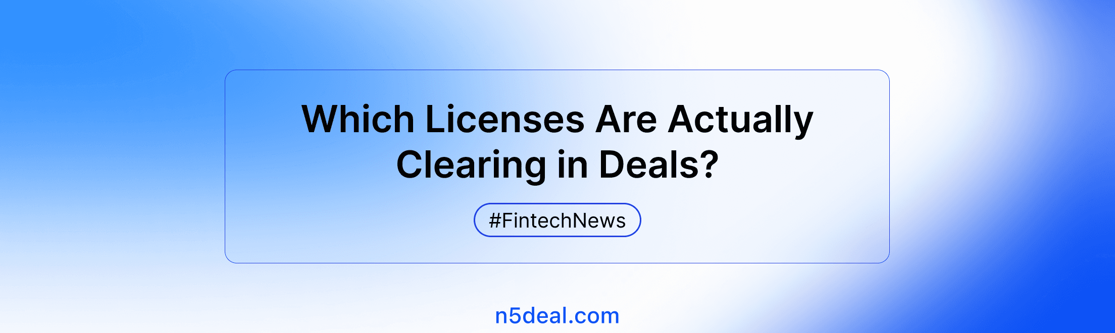 EMI vs PI vs MSB: Which Licenses Are Actually Clearing in Deals?